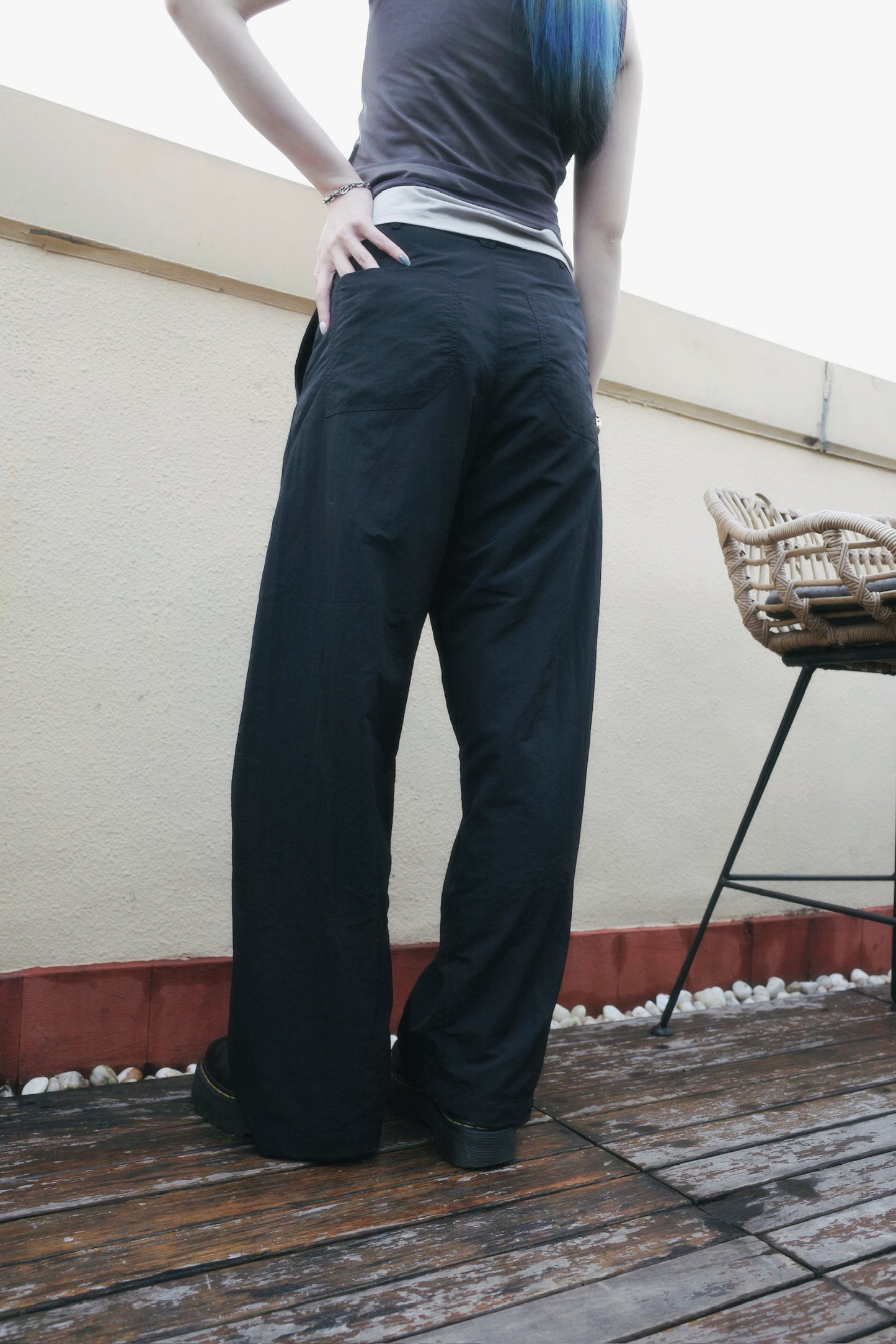 The Linen-Blend Fluid Trouser